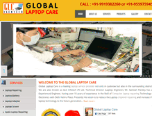 Tablet Screenshot of globallapcare.com